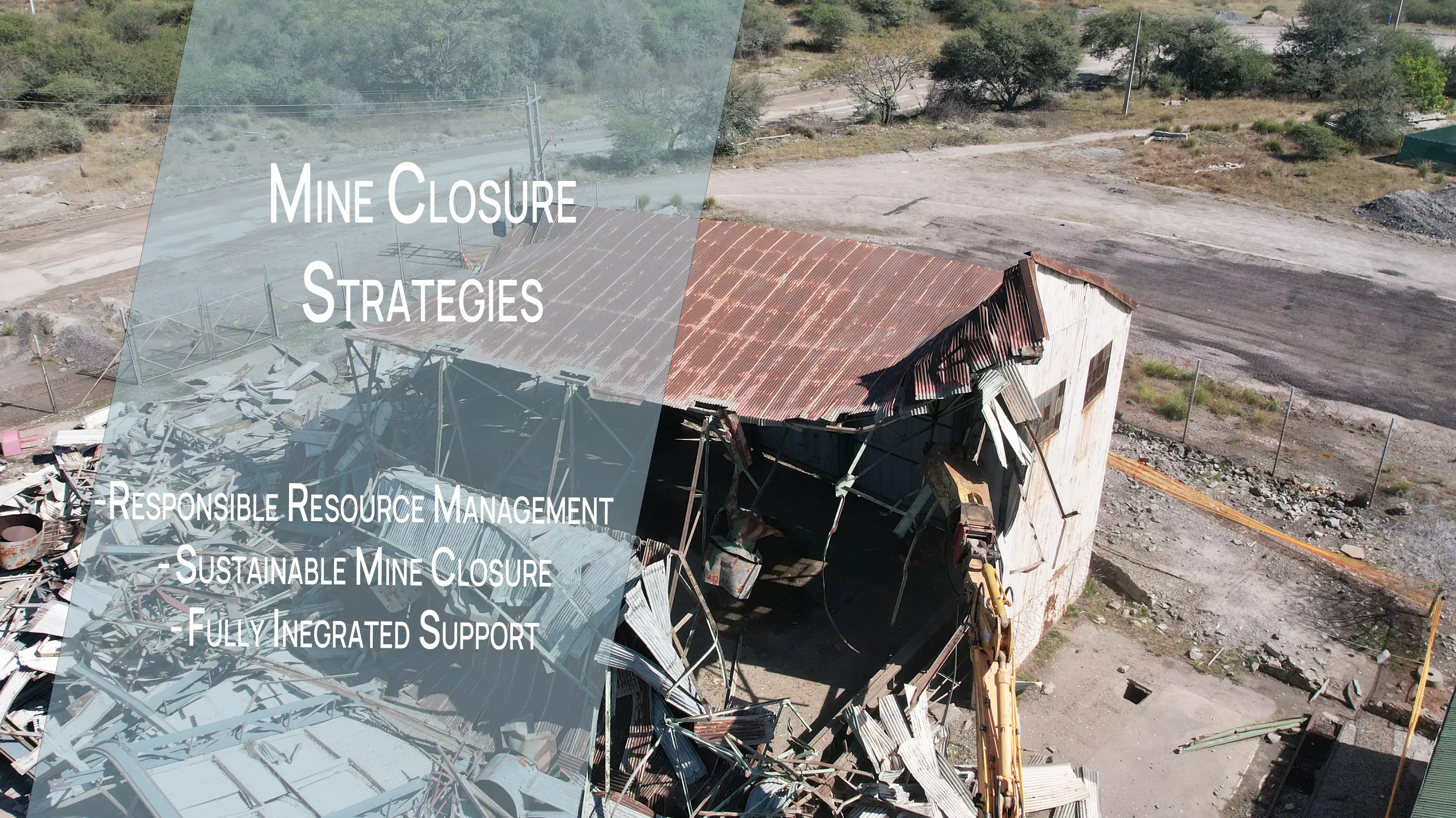 Mine Closure Strategies